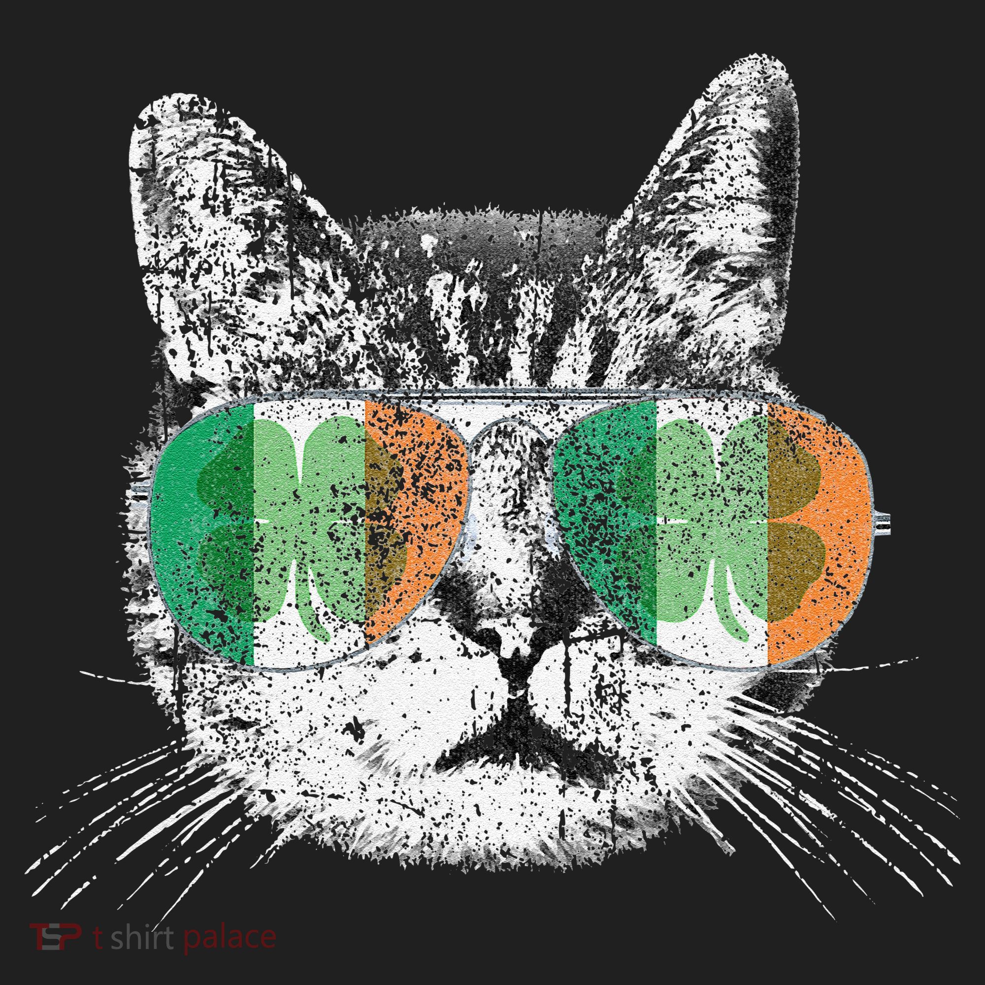 St Patrick's Day Cat Tricks Irish Saint Catty's Shamrock Hat