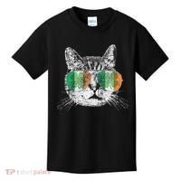 St Patrick's Day Cat Tricks Irish Saint Catty's Shamrock Kids T-Shirt thumb 0