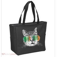 St Patrick's Day Cat Tricks Irish Saint Catty's Shamrock Tote Bag thumb 2