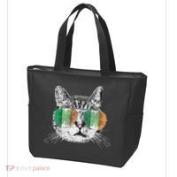 St Patrick's Day Cat Tricks Irish Saint Catty's Shamrock Tote Bag thumb 3