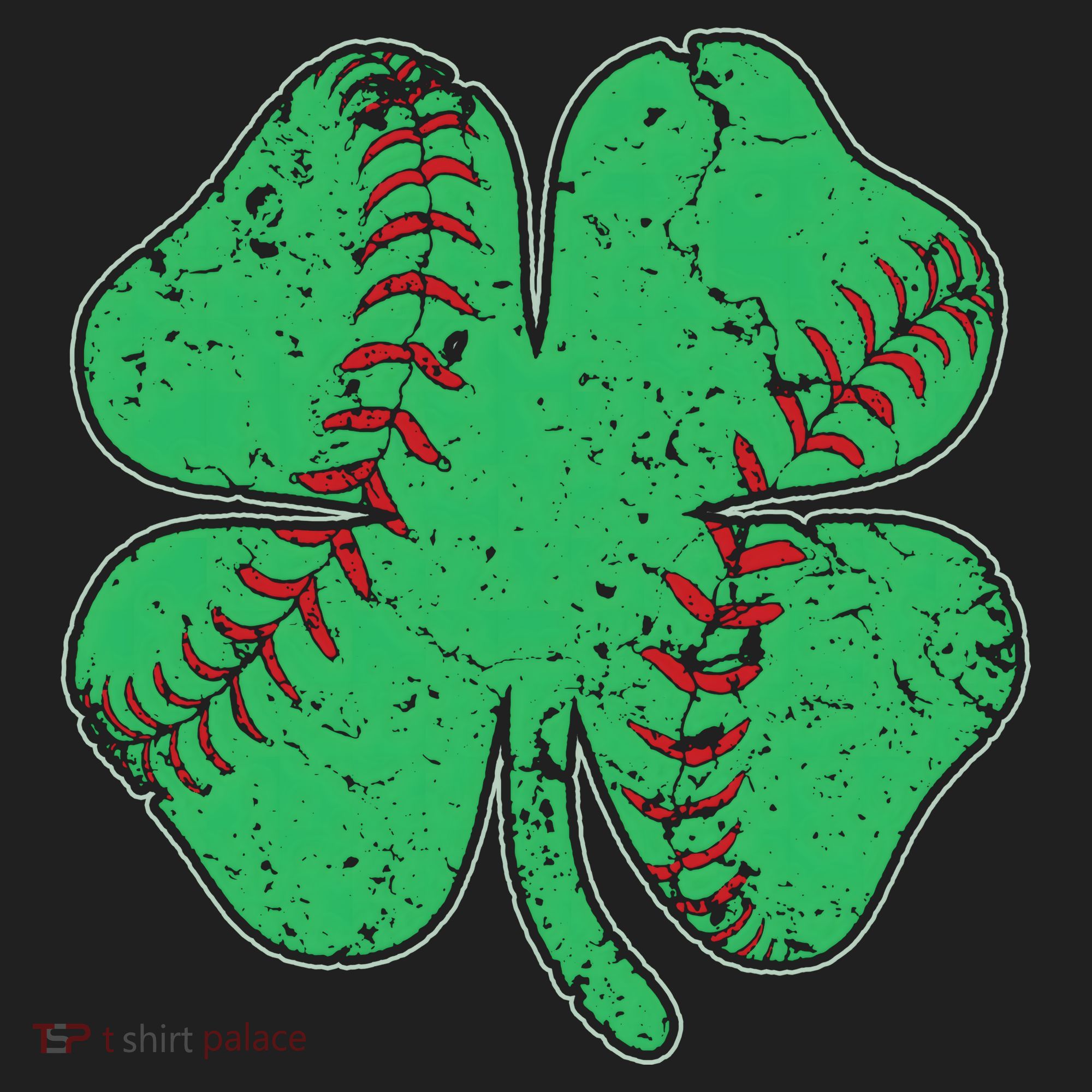 St Patrick's Day Baseball Catcher Pitcher Shamrock Hat