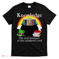 Saint Patrick's Day Teacher Knowledge Is Treasure T-Shirt thumb 0