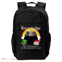 Saint Patrick's Day Teacher Knowledge Is Treasure Backpack thumb 0