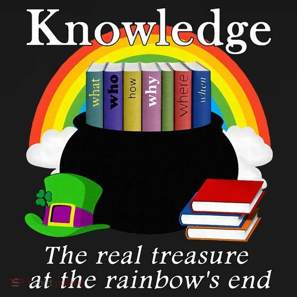 Saint Patrick's Day Teacher Knowledge Is Treasure Bucket Hat