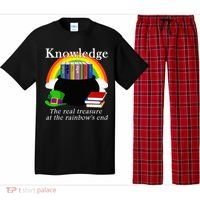 Saint Patrick's Day Teacher Knowledge Is Treasure Pajama Set thumb 0