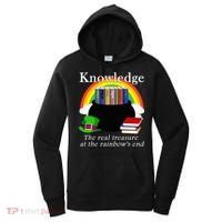 Saint Patrick's Day Teacher Knowledge Is Treasure Women's Hoodie thumb 0