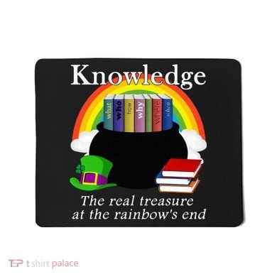 Saint Patrick's Day Teacher Knowledge Is Treasure Mousepad