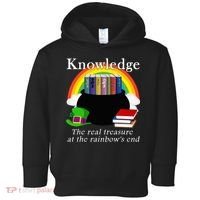 Saint Patrick's Day Teacher Knowledge Is Treasure Toddler Hoodie thumb 0