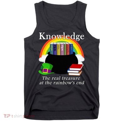 Saint Patrick's Day Teacher Knowledge Is Treasure Tank Top