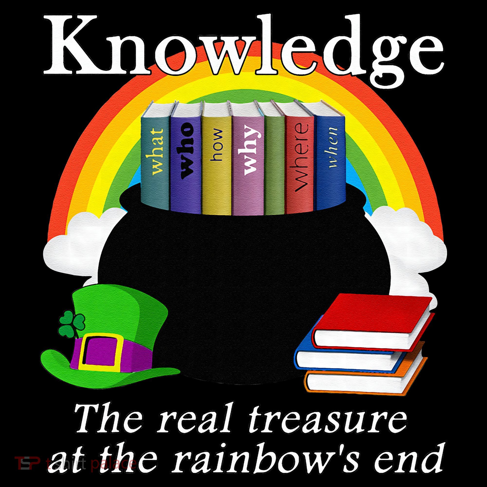 Saint Patrick's Day Teacher Knowledge Is Treasure Tank Top