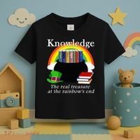 Saint Patrick's Day Teacher Knowledge Is Treasure Toddler T-Shirt thumb 3