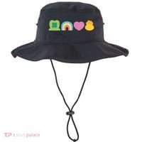 St Patricks Day Lucky Charm Pot Gold Irish Shamrock Rainbow Bucket Hat thumb 0