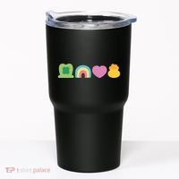 St Patricks Day Lucky Charm Pot Gold Irish Shamrock Rainbow Tumbler thumb 0