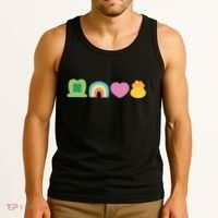 St Patricks Day Lucky Charm Pot Gold Irish Shamrock Rainbow Tank Top thumb 3