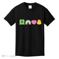 St Patricks Day Lucky Charm Pot Gold Irish Shamrock Rainbow Kids T-Shirt thumb 0