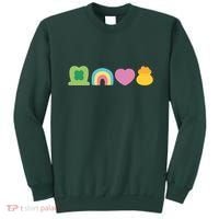 St Patricks Day Lucky Charm Pot Gold Irish Shamrock Rainbow Sweatshirt thumb 0