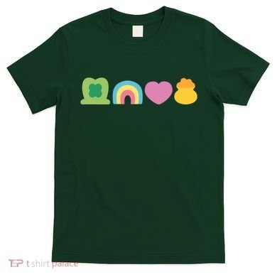 St Patricks Day Lucky Charm Pot Gold Irish Shamrock Rainbow T-Shirt