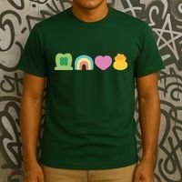 St Patricks Day Lucky Charm Pot Gold Irish Shamrock Rainbow T-Shirt thumb 3