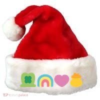 St Patricks Day Lucky Charm Pot Gold Irish Shamrock Rainbow Santa Hat thumb 0