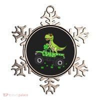 St Patricks Day Boy Dinosaur Monster Turck Trex Ornament thumb 0