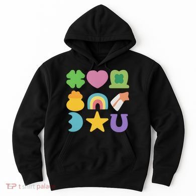 St Patricks Day Lucky Charm Hoodie