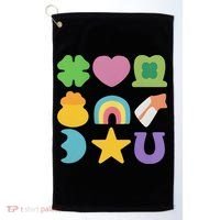 St Patricks Day Lucky Charm Golf Towel thumb 0