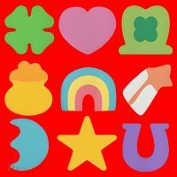 St Patricks Day Lucky Charm Santa Hat thumb 1