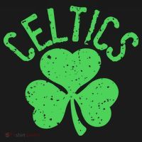 St Patrick's Day Celtics Lucky Shamrock Clover USA-Made Doggie Bandana thumb 2