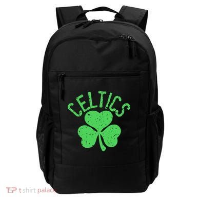 St Patrick's Day Celtics Lucky Shamrock Clover Backpack