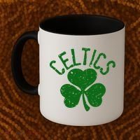 St Patrick's Day Celtics Lucky Shamrock Clover Coffee Mug thumb 2