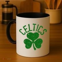 St Patrick's Day Celtics Lucky Shamrock Clover Coffee Mug thumb 4