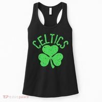 St Patrick's Day Celtics Lucky Shamrock Clover Women's Tank Top thumb 0