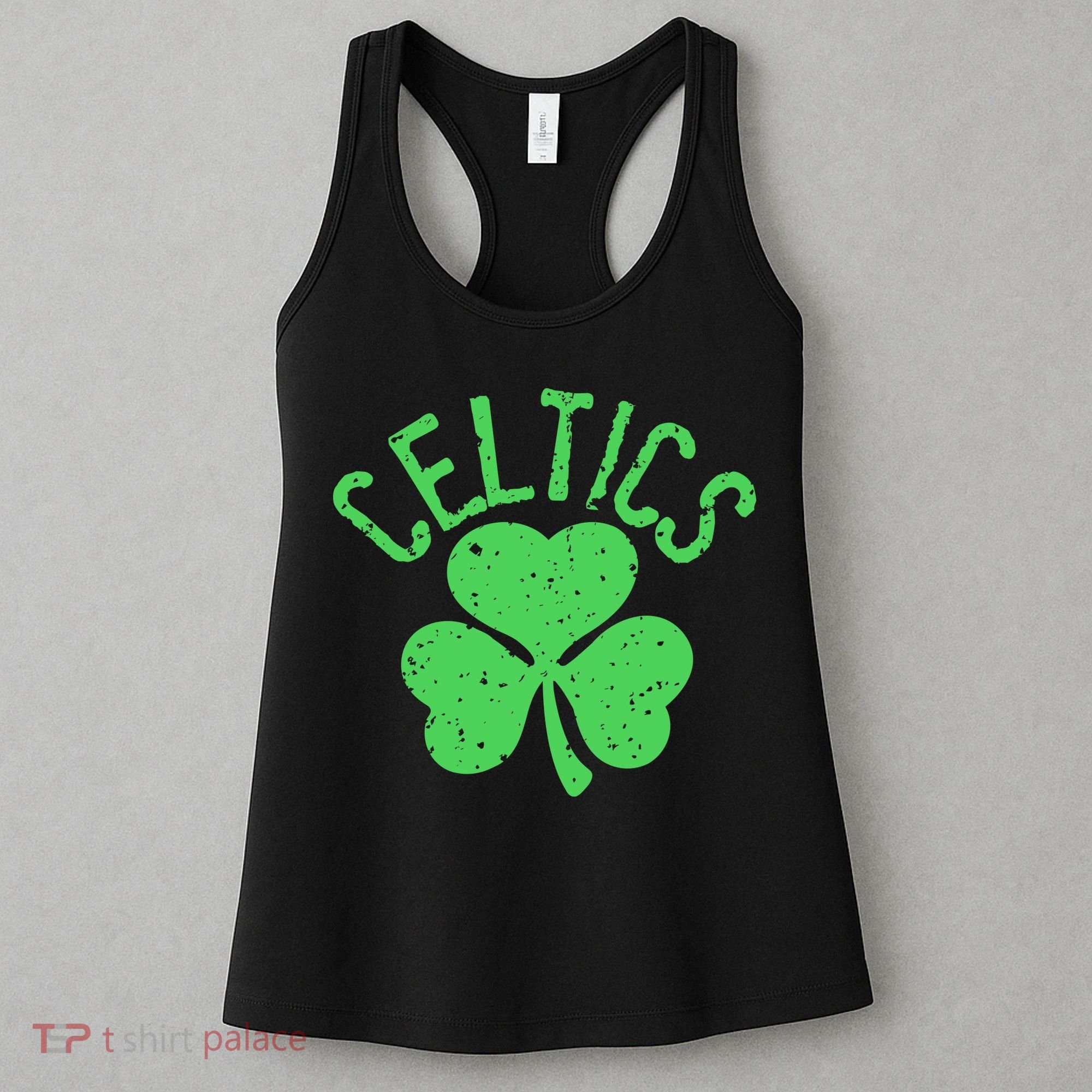 St Patrick's Day Celtics Lucky Shamrock Clover Women's Tank Top