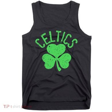 St Patrick's Day Celtics Lucky Shamrock Clover Tank Top