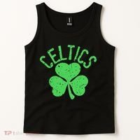 St Patrick's Day Celtics Lucky Shamrock Clover Tank Top thumb 2