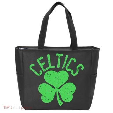 St Patrick's Day Celtics Lucky Shamrock Clover Tote Bag