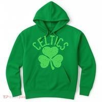 St Patrick's Day Celtics Lucky Shamrock Clover Hoodie thumb 0