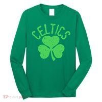 St Patrick's Day Celtics Lucky Shamrock Clover Long Sleeve Shirt thumb 0