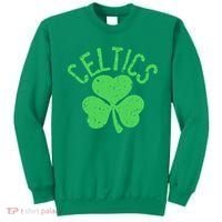 St Patrick's Day Celtics Lucky Shamrock Clover Sweatshirt thumb 0