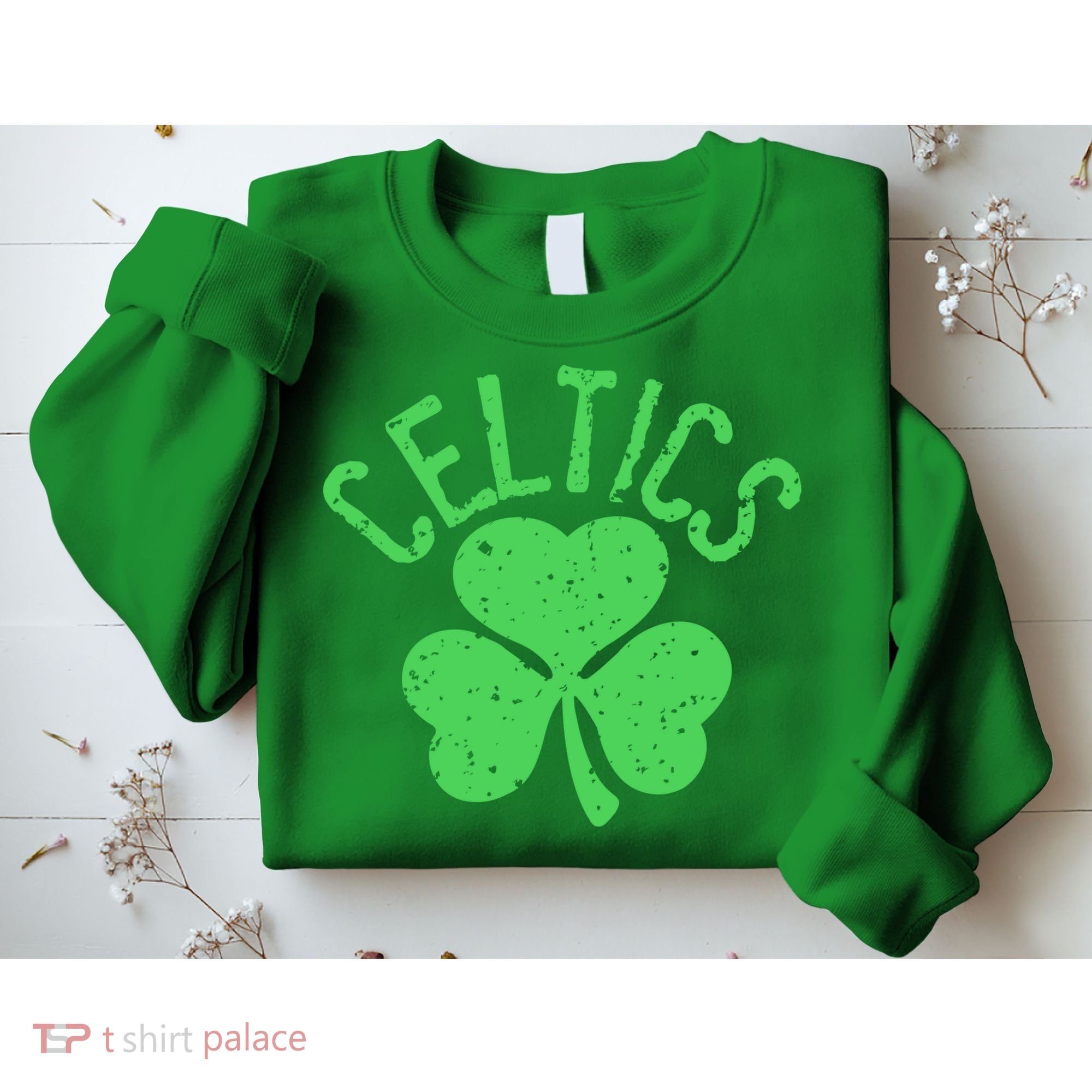 St Patrick's Day Celtics Lucky Shamrock Clover Sweatshirt