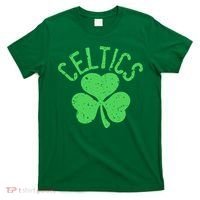 St Patrick's Day Celtics Lucky Shamrock Clover T-Shirt thumb 0