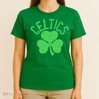 St Patrick's Day Celtics Lucky Shamrock Clover T-Shirt thumb 4