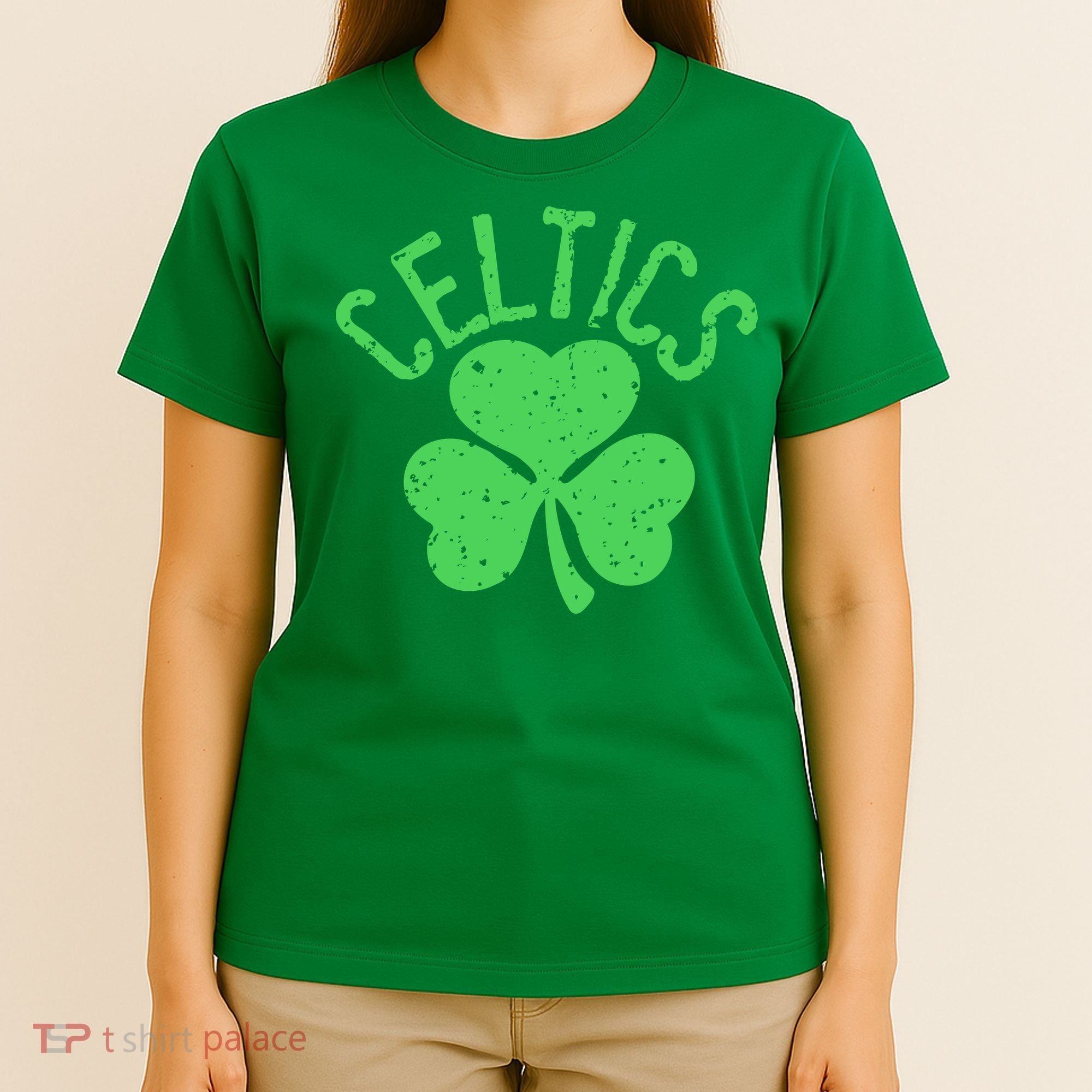 St Patrick's Day Celtics Lucky Shamrock Clover T-Shirt