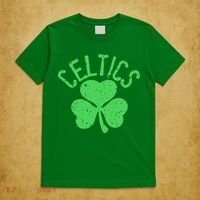 St Patrick's Day Celtics Lucky Shamrock Clover T-Shirt thumb 5