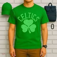 St Patrick's Day Celtics Lucky Shamrock Clover T-Shirt thumb 6