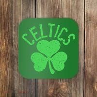 St Patrick's Day Celtics Lucky Shamrock Clover Coaster thumb 0