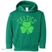 St Patrick's Day Celtics Lucky Shamrock Clover Toddler Hoodie thumb 0