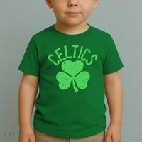 St Patrick's Day Celtics Lucky Shamrock Clover Toddler T-Shirt thumb 2