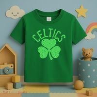 St Patrick's Day Celtics Lucky Shamrock Clover Toddler T-Shirt thumb 3