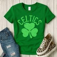 St Patrick's Day Celtics Lucky Shamrock Clover Women's T-Shirt thumb 3